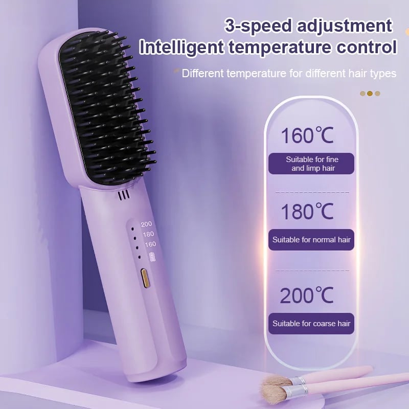 🔥Hot Sale🔥👉Portable cordless mini hair straightening comb💓