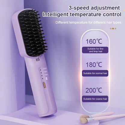 🔥Hot Sale🔥👉Portable cordless mini hair straightening comb💓