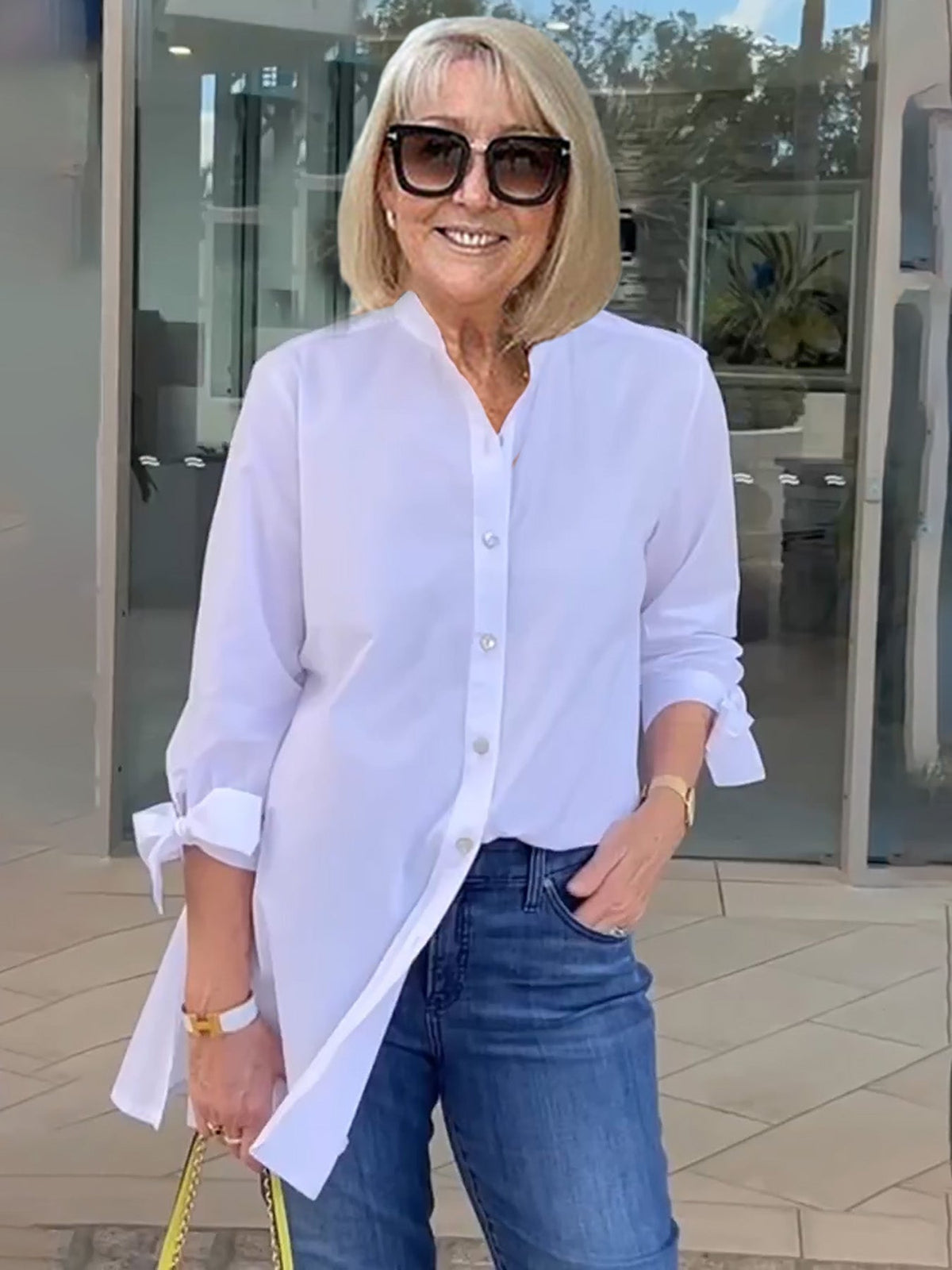 💥Free shipping💥Solid Color Long Cotton Shirt Jackets FOR Women