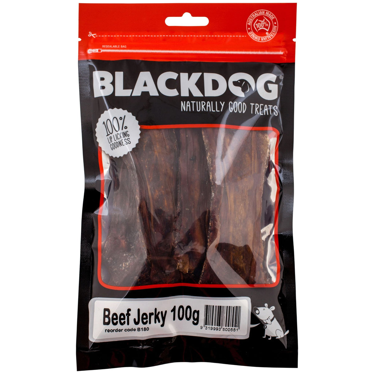BlackDog Beef Jerky Dog Treats