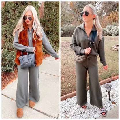 💝Black Friday Sale 50% OFF!!⚡🎀Women's 2 Piece Casual Outfits Sweatsuit Set