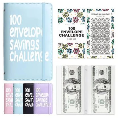 🔥BEST NEW YEAR GIFT £8.99!!🎁100 Envelope Savings Challenge Book💷