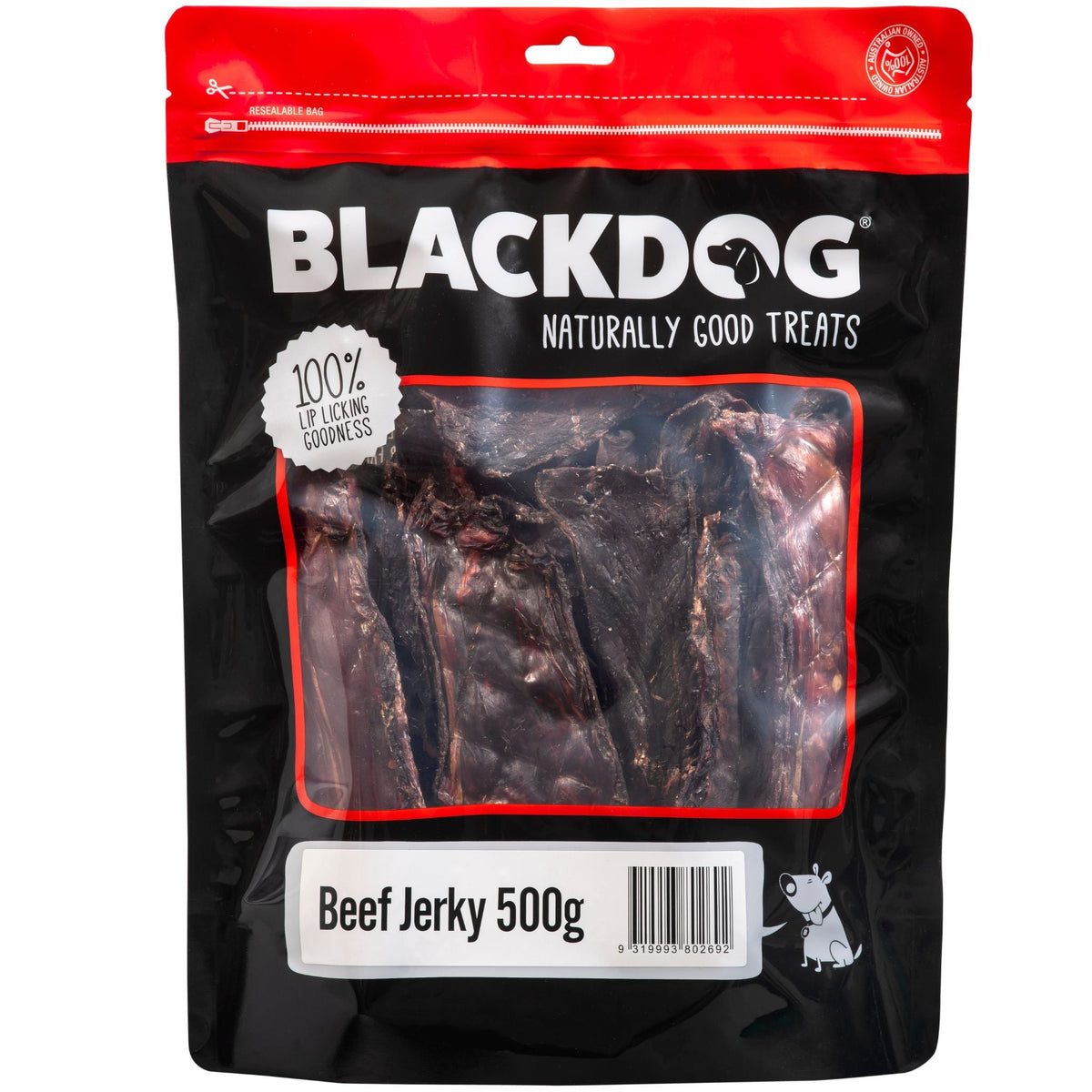 BlackDog Beef Jerky Dog Treats