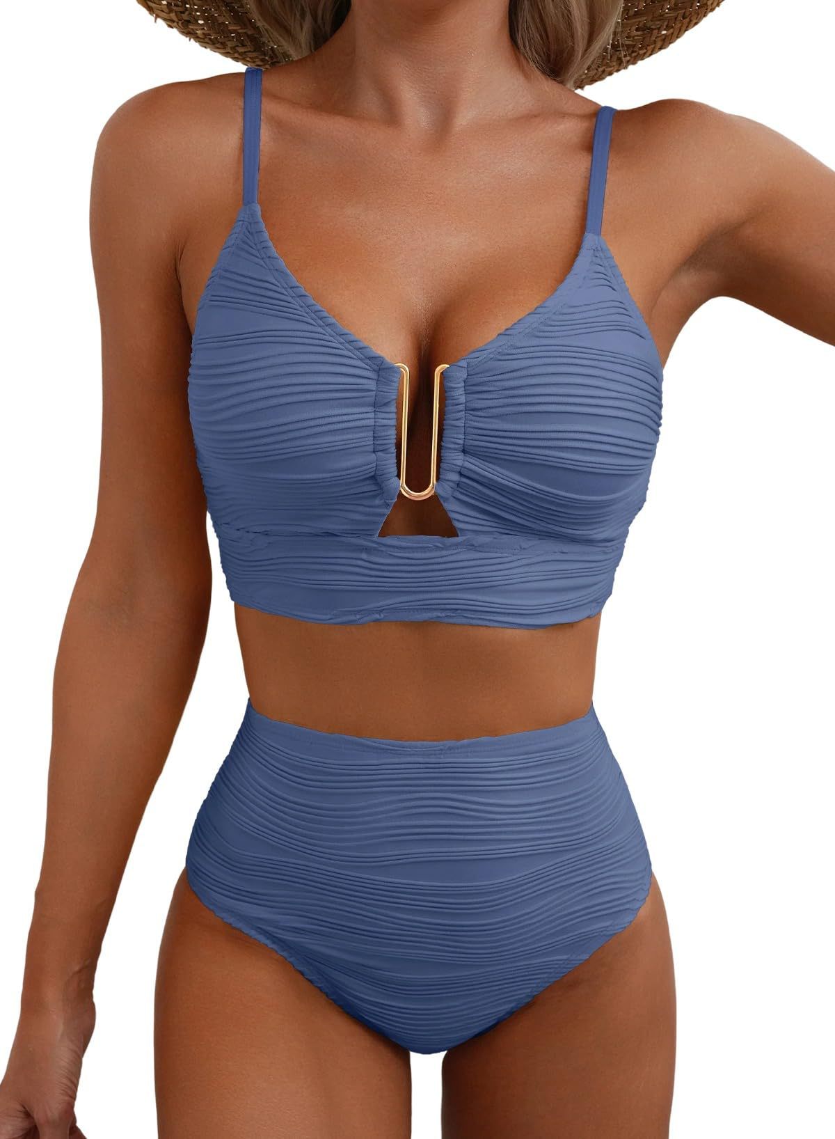 💕New Year Hot Sale 60% OFF 👙Women's Push Up High Waist Bikini