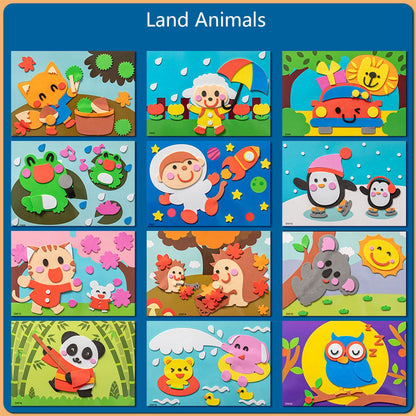 🔥HOT SALE-49% OFF🔥Cartoon EVA Sticker Toys