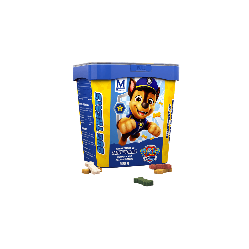 Montego Paw Patrol Assortment of Mini Bones Treats 500g