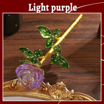 🌹Valentine Hot Sale 70% OFF💕Forever Blooming Crystal Rose