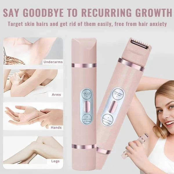 🔥2025 Hot Sale🔥2-In-1 Women's Electric Cordless Shaver
