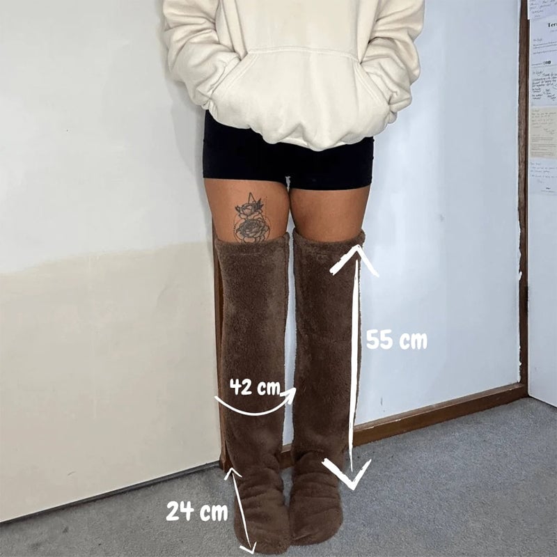🎁Christmas Sale 50% OFF!!💥goose down knee socks!🧦⛄