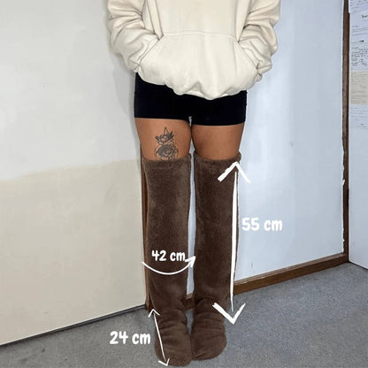 🎁Christmas Sale 50% OFF!!💥goose down knee socks!🧦⛄