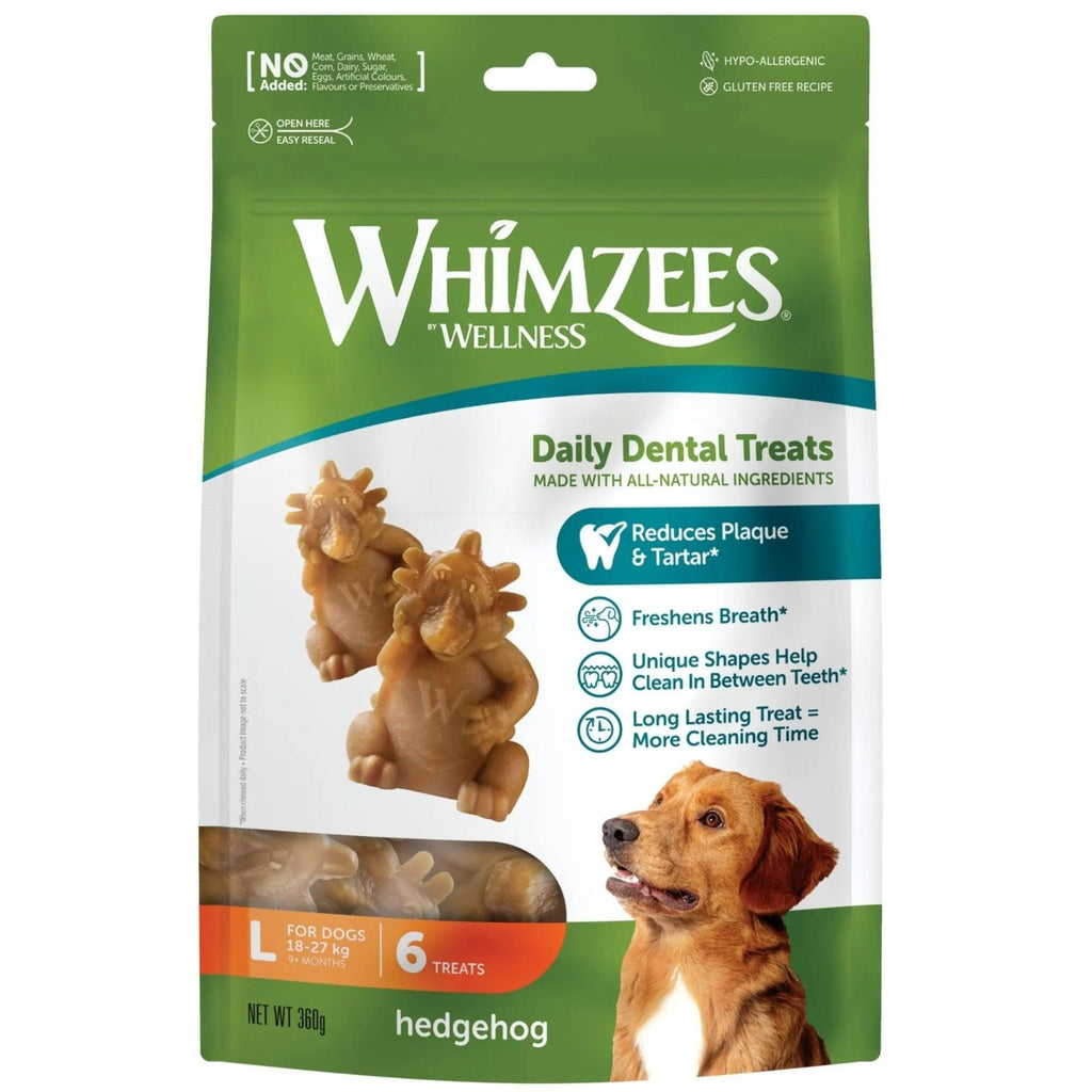 Whimzees Dental Dog Treats Hedgehog