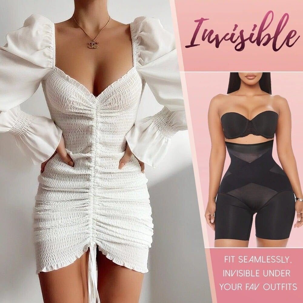 🔥2025 NEW CROSS COMPRESSION HIGH WAISTED SHAPER