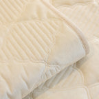 Soft Plush Velvet Star-Pattern Quilted Non-Slip Couch Cover