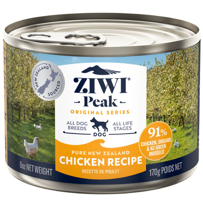 ZIWI Peak Dog Food Cans Free-Range Chicken