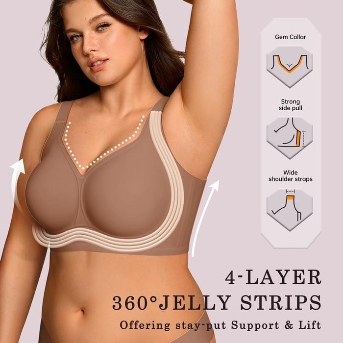 🎁New Year Sale 50% OFF!!⚡ -Super firming bra | Women Wirefree Seamless Bras 👍No more sagging breasts