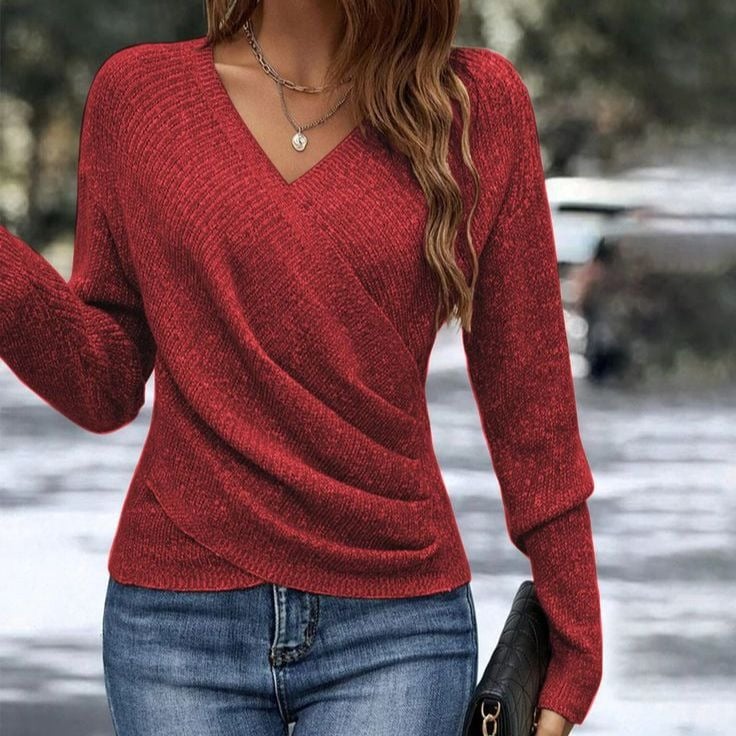 ❄️Winter Sale 50% OFF🧶 Elegant Women's Casual Knit Sweater