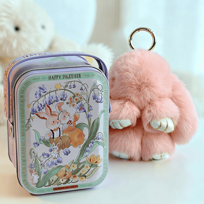 💕Early Bird Special Offer: 60% OFF🐰 Handmade Soft Bunny PomPom Charms