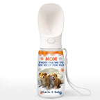 We Do It For You Photo - Personalized Pet Water Bottle With Drinking Feeder