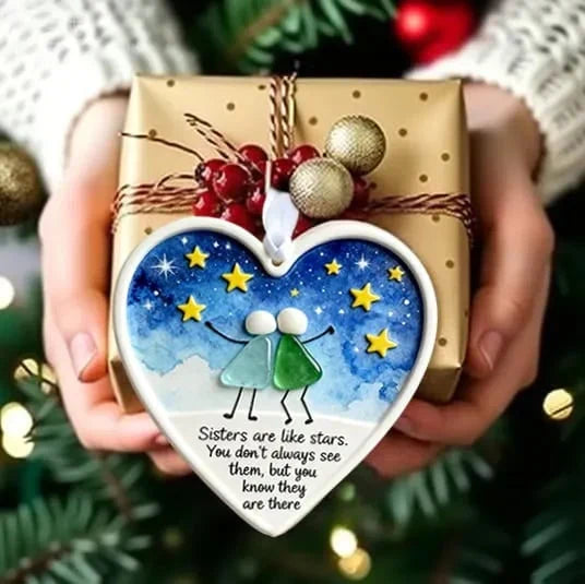 🌲Christmas Sale 70% OFF!!🌊👩‍🤝‍👩Sisterhood Sea Glass Friendship Decor