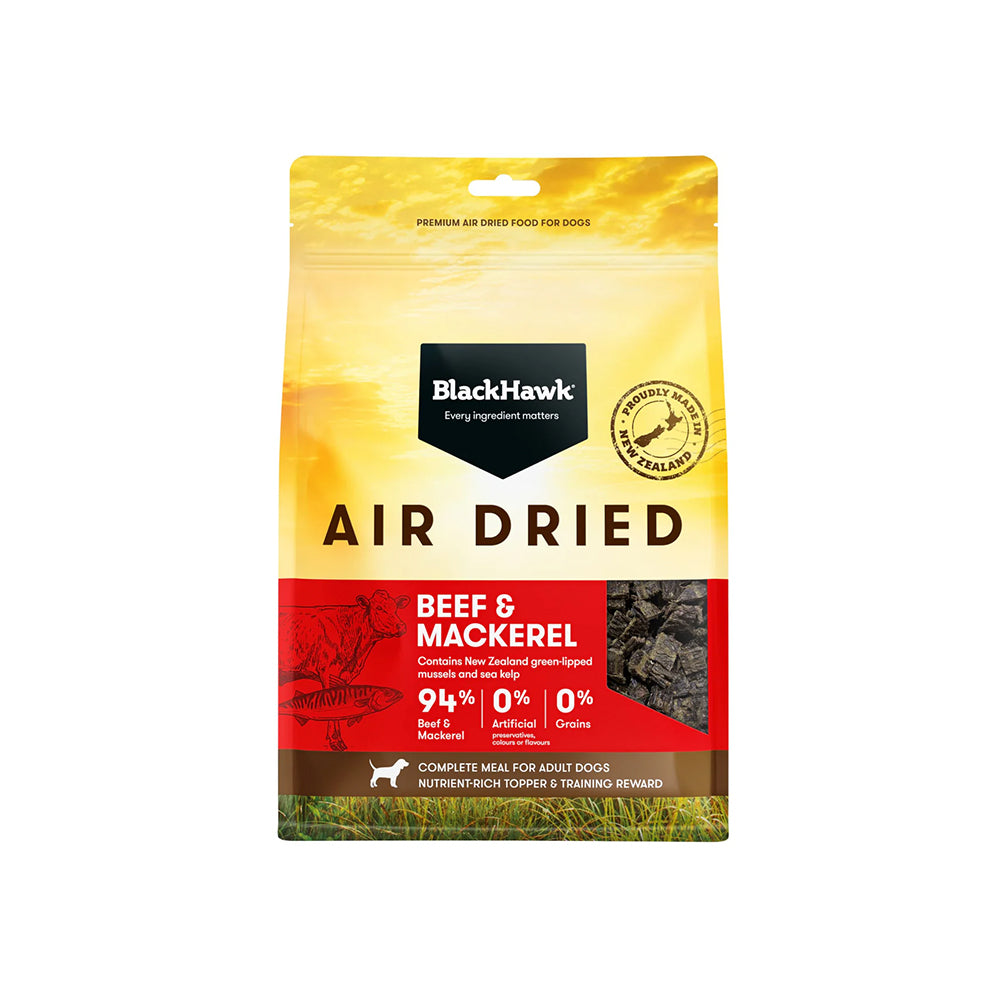 BLACK HAWK Beef & Fish Air Dried Dog Food