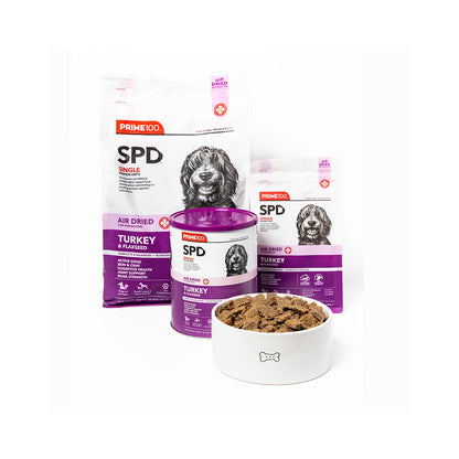 PRIME100 SPD Air Dried Turkey & Flaxseed Dog Food