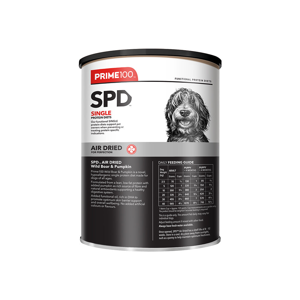 PRIME100 SPD Air Dried Wild Boar & Pumpkin Dog Food