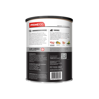 PRIME100 SPD Air Dried Wild Boar & Pumpkin Dog Food