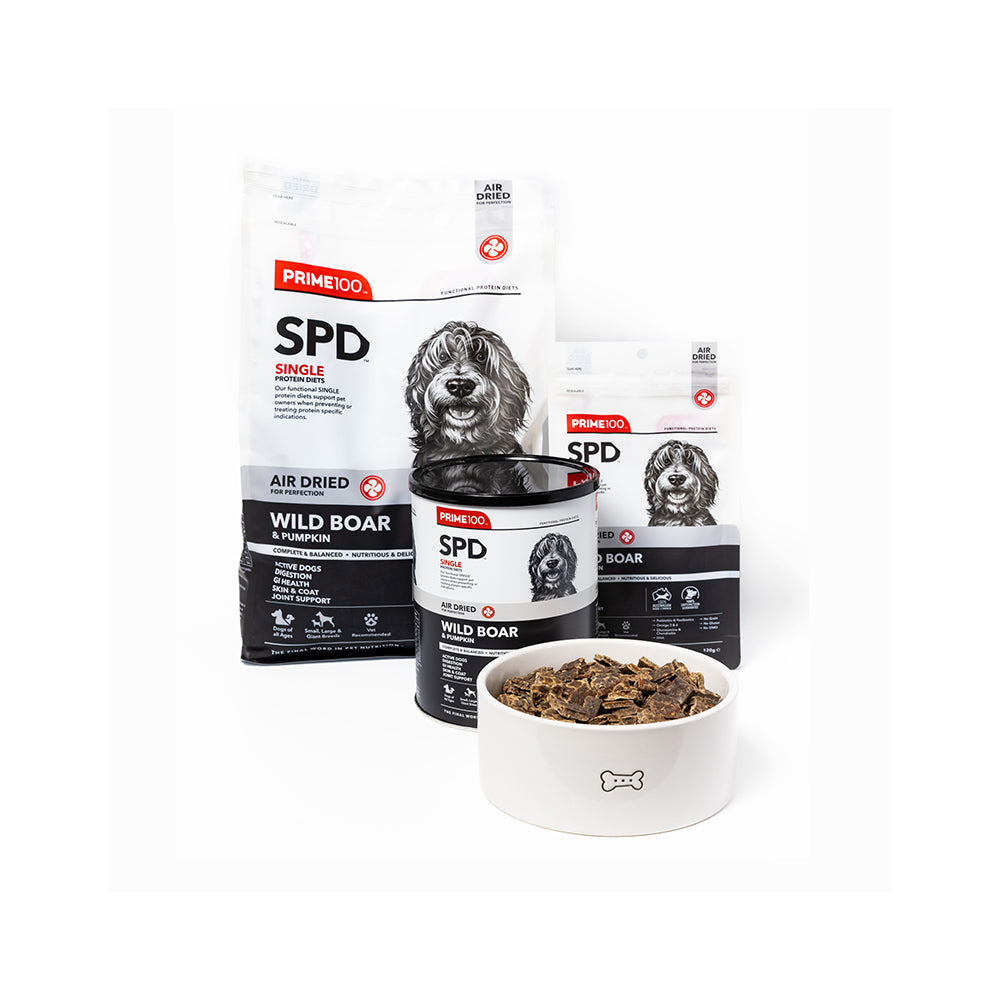 PRIME100 SPD Air Dried Wild Boar & Pumpkin Dog Food