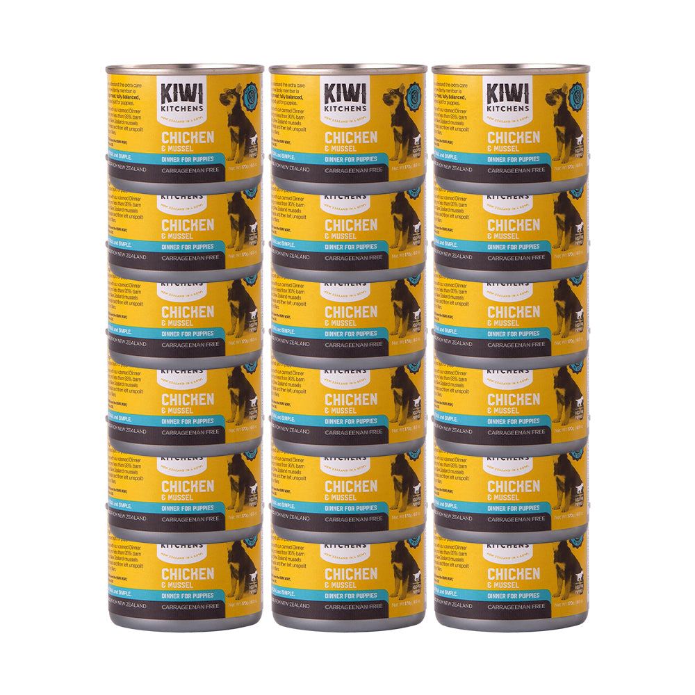 KIWI KITCHENS Chicken & Mussel Dinner Puppy Wet Dog Food