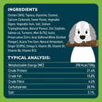Bell and Bone Dental Sticks for Senior Dogs - Chicken, Mint and Ginger