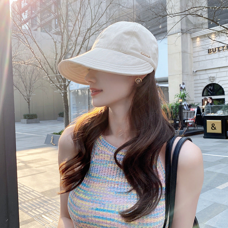 ☀️Summer Hot Sale☀️Women's Wide Brim Sun-protection Cap