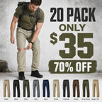 ⏰ ⚡10 Pack for $28⚡Men's Convertible Hiking Pants