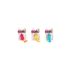 Flamingo Shuka Cat Toy Mouse With Feathers Assorted 7X15X3cm