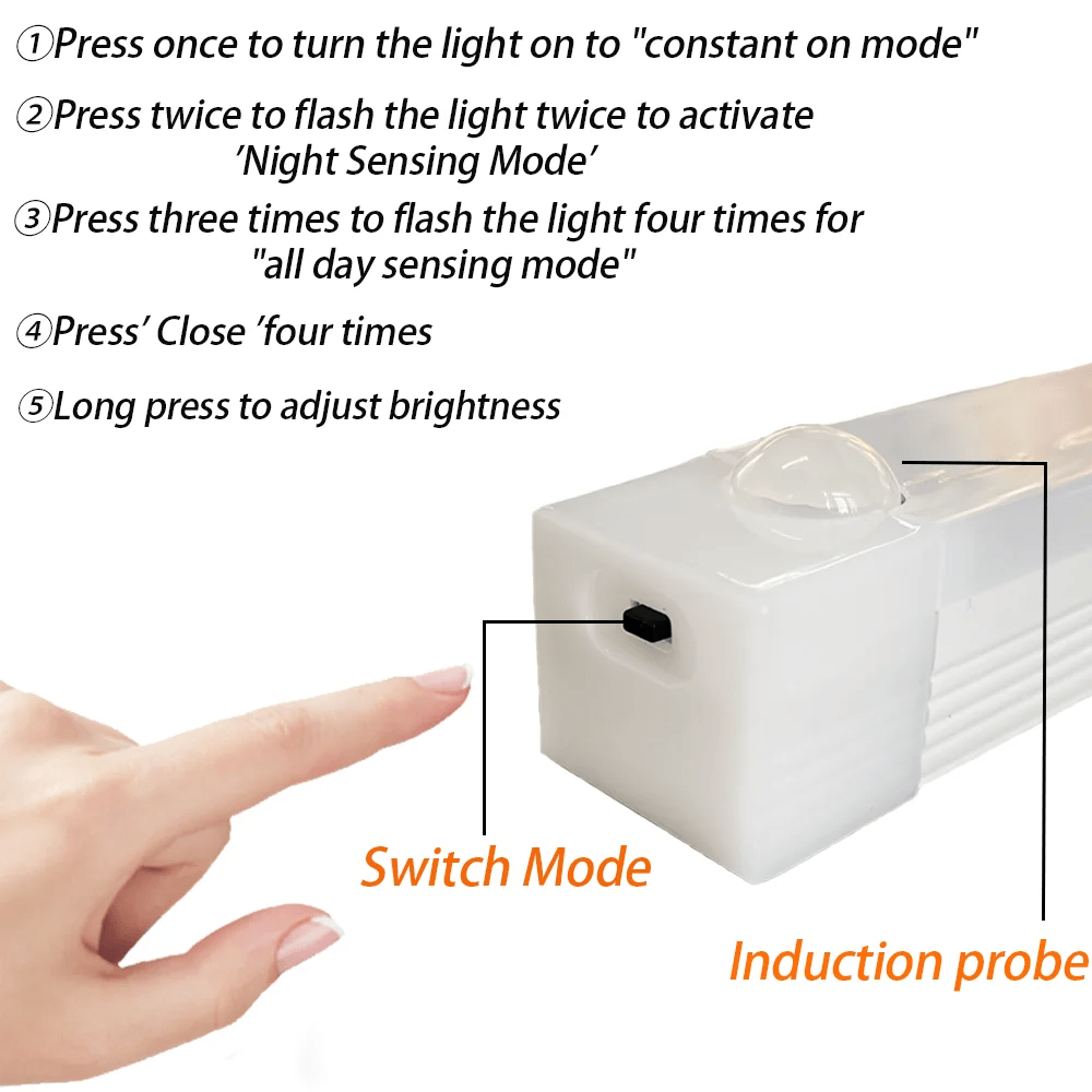🎁Last Day Buy 2 Get 1 Free💡Punch-free Smart Sensor Magnetic Rechargeable LED Lights