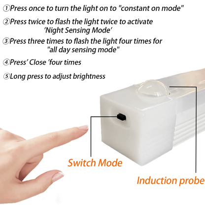 🎁Last Day Buy 2 Get 1 Free💡Punch-free Smart Sensor Magnetic Rechargeable LED Lights