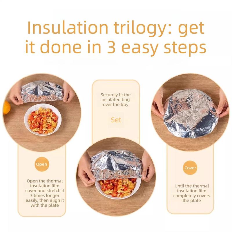 💝LAST DAY SALE 70% OFF!!💞50K+ SOLD!✨ Aluminum Foil Heat-retaining Cover