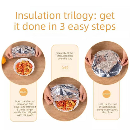 💝LAST DAY SALE 70% OFF!!💞50K+ SOLD!✨ Aluminum Foil Heat-retaining Cover