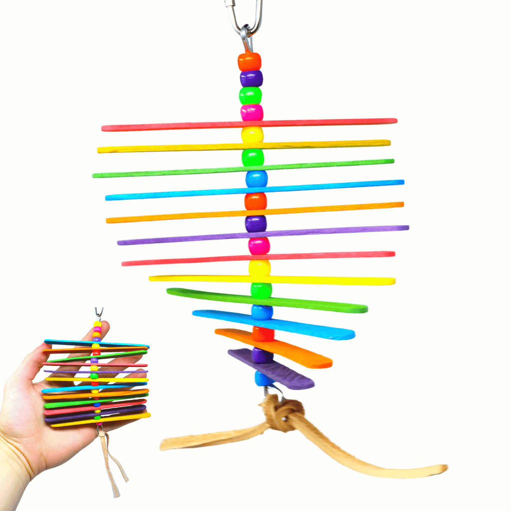 868 Mini Stick Small Bird Toy
