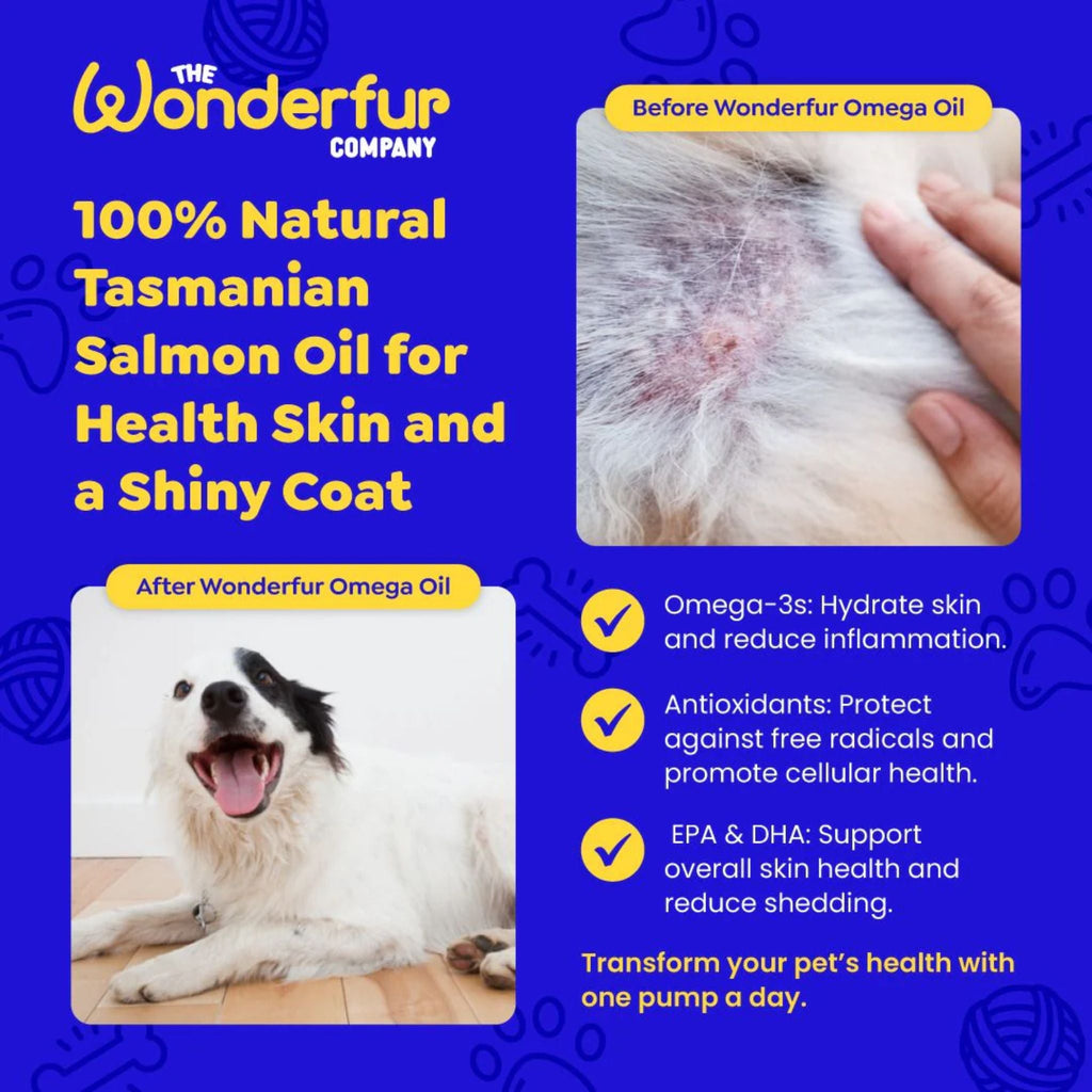 Wonderfur Super Omega Oil for Dogs & Cats
