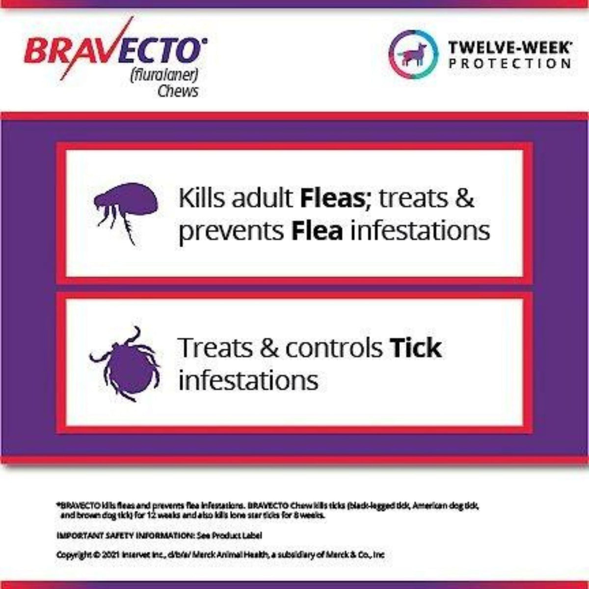 Bravecto Dog Chew Green 10-20kg