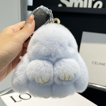 💕Early Bird Special Offer: 60% OFF🐰 Handmade Soft Bunny PomPom Charms