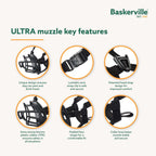 Baskerville Ultra Dog Muzzle Black