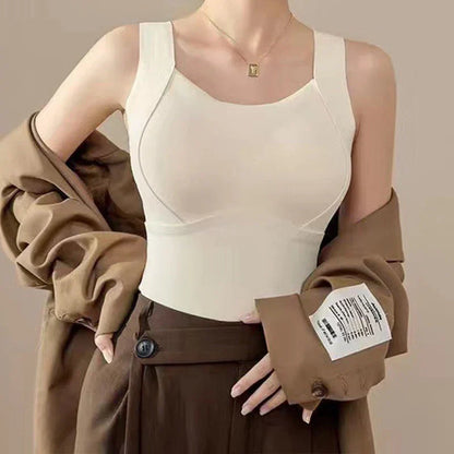 🏆Flash Sale⚡Almost Gone💥Thickened Warm Tank Top with Lined Bra
