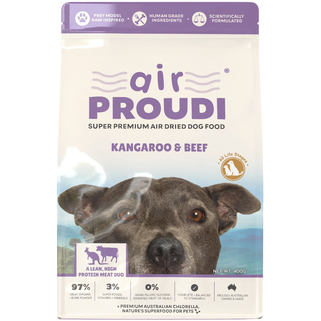 Air Proudi Premium Air Dried Dog Food Kangaroo & Beef