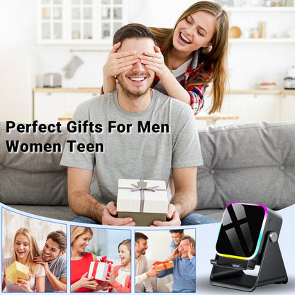 🎶Limited Sale 50% OFF📱 5-in-1 Wireless Induction Bluetooth Speaker with Adjustable Phone Stand