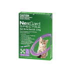 NEXGARD SPECTRA Flea, Tick & Worming Spot On For Cats 0.8-2.4kg