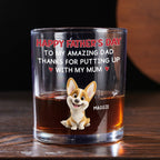 Putting Up With - Personalized Whiskey Glass