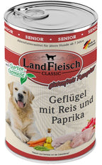 LANDFLEISCHCLASSIC SENIOR s peradi, rižom i paprikom, 400g