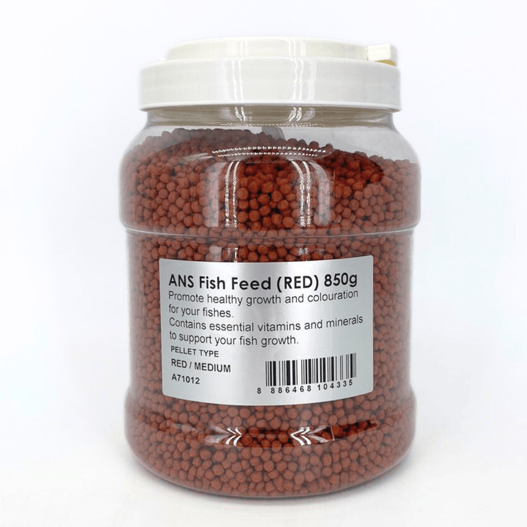 ANS Fish Feed (RED) small/medium (850/1000g)