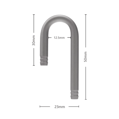 AQUAPRO Stainless Steel U-Pipe 6mm (for co2 or air tube)